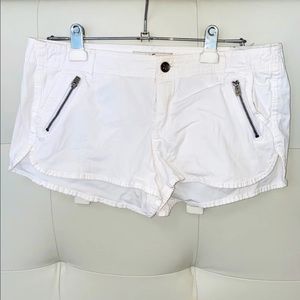 White Hollister Shorts